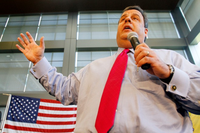 NJ Governor Chris Christie Holds Town Hall Meeting