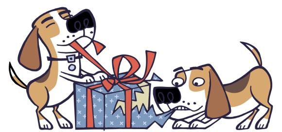dish-gift-dog-cartoon