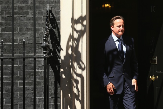 David Cameron Meets With The King Of Bahrain At Downing Street
